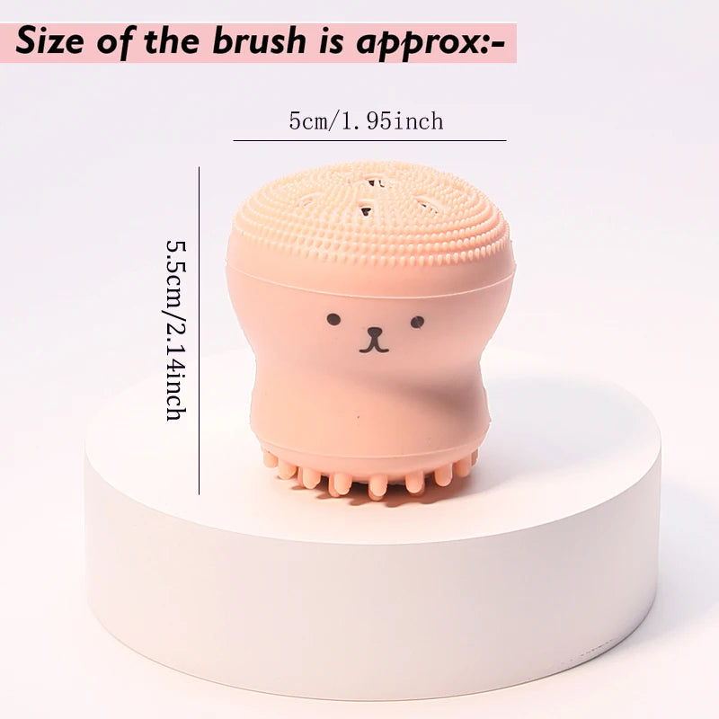 Octopus Bubble Facial Cleansing Brush