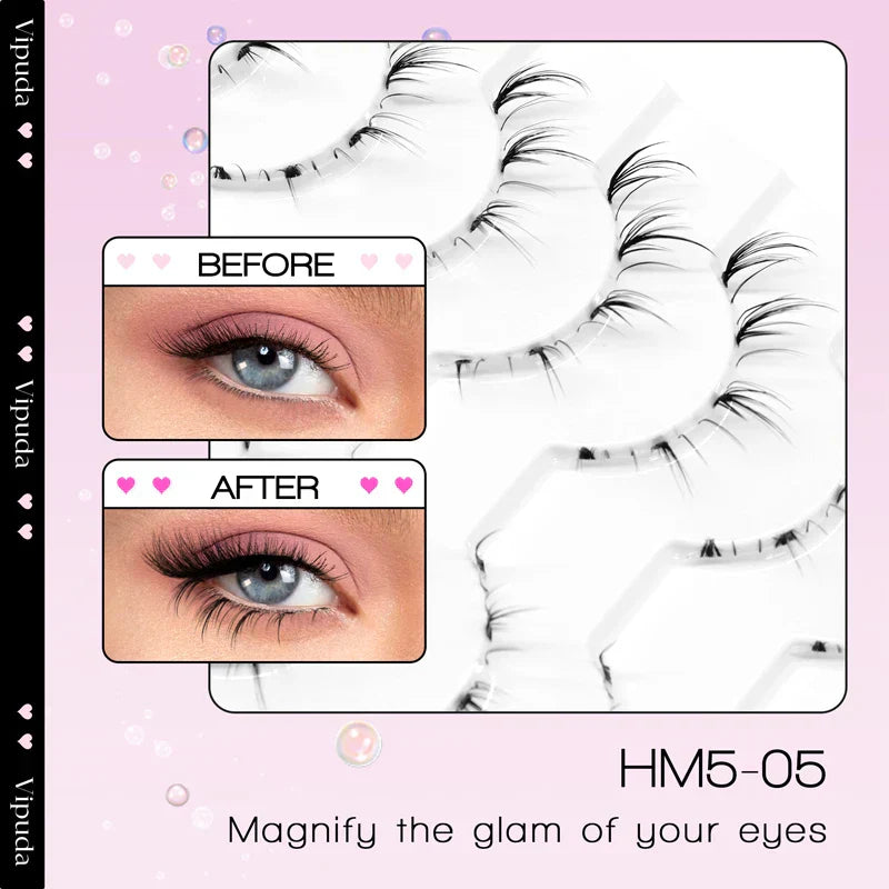 10 Pairs Lower Eyelashes Pack