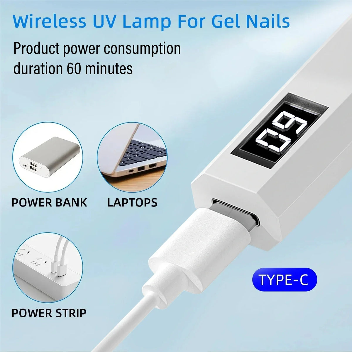 Portable Hand Nail Lamp